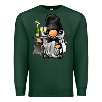 Sports Green waiter gnome Premium Sweatshirt - BarkalooDesign