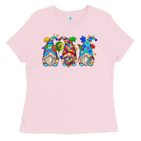 Bubblegum Pink autism gnomes Ladies Tee - Zillion Design Studio