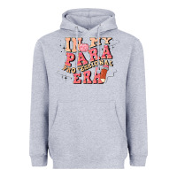 Heather Grey in my parapro era Heavyweight Hoodie - Artiststas