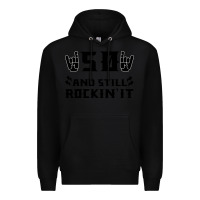 Black 50 Birthday Rock Premium Hoodie - Bettercallsaul