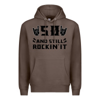 Coffee 50 Birthday Rock Premium Hoodie - Bettercallsaul