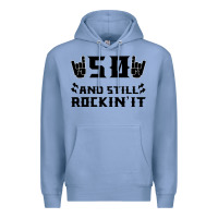Colony Blue 50 Birthday Rock Premium Hoodie - Bettercallsaul