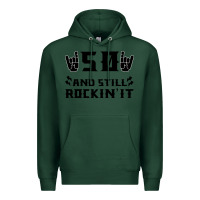 Sports Green 50 Birthday Rock Premium Hoodie - Bettercallsaul