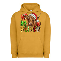 Pigment Peanut Butter ho ho ho heifer Urban Hoodie - CowGirlArtShop