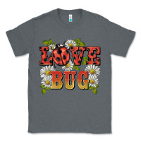 Charcoal Heather ladybug love bug Classic Tee - BarkalooDesign