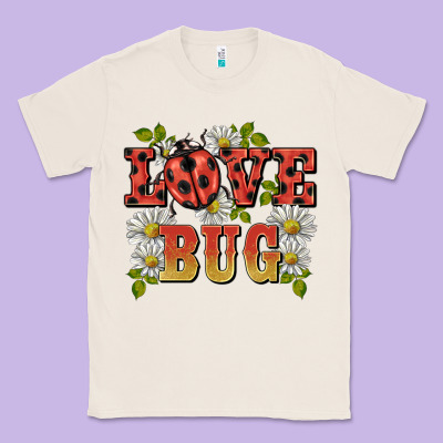Ladybug Love Bug Classic Tee Designed By Barkaloodesign