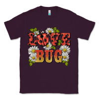 Plum ladybug love bug Classic Tee - BarkalooDesign