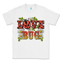 White ladybug love bug Classic Tee - BarkalooDesign