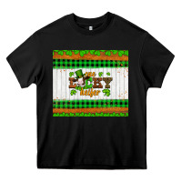 Black st patricks one lucky heifer Heavy Core Tee - Artiststas
