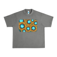 Tornado sunflower gemstone background Urban Heavy Tee - JahusDesignShop