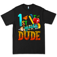 Black 1st grade dude Premium Tee - texasbilliewilder