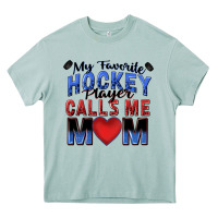 Arona my favorite hockey player calls me mom Heavy Core Tee - Zillion Design Studio