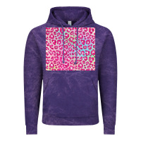 Cloud Purple pink leopard glitter Vintage Hoodie - JahusDesignShop