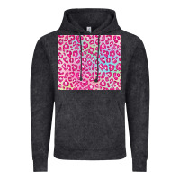 Vintage Arctic pink leopard glitter Vintage Hoodie - JahusDesignShop