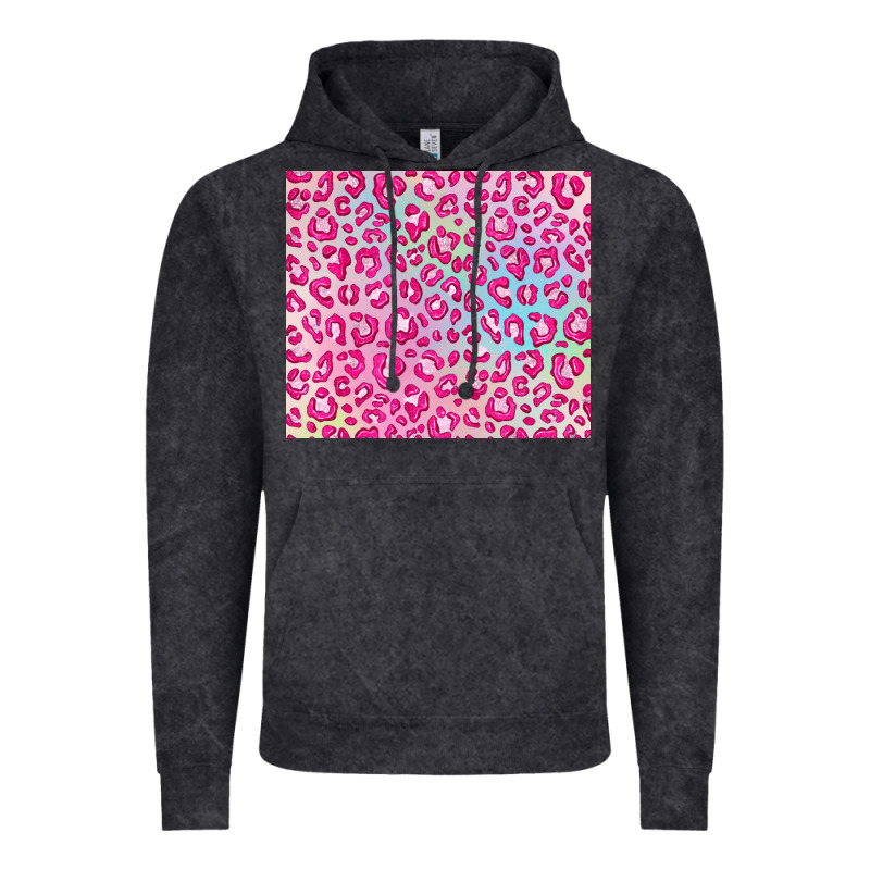 Pink Leopard Glitter Vintage Hoodie by JahusDesignShop | Teevron