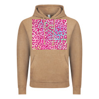 Vintage Coffee pink leopard glitter Vintage Hoodie - JahusDesignShop
