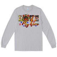 Moon Dust Love My Hero Firefighter Long Sleeve Tee - LillyAllenDesigns