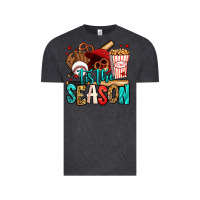 Vintage Black 'tis the season baseball game Vintage Tee - Jasminsmagicworld