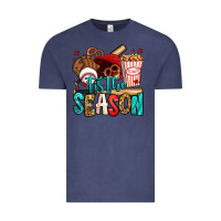 Vintage Denim 'tis the season baseball game Vintage Tee - Jasminsmagicworld