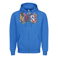 True Royal nurse Zipper Hoodie - NancyCooperArtShop