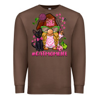 Chestnut cat mom  life gnome Premium Sweatshirt - BarkalooDesign