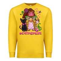 Lemon cat mom  life gnome Premium Sweatshirt - BarkalooDesign