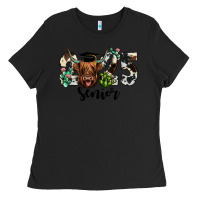 Black cow 2025 senior Ladies Tee - JahusDesignShop