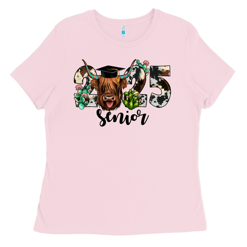 Cow 2025 Senior Ladies Tee by JahusDesignShop | Teevron