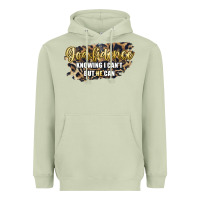 Matcha god fidence knowing i can't but he can Heavyweight Hoodie - Artiststas
