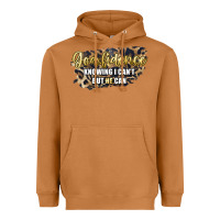 Meerkat god fidence knowing i can't but he can Heavyweight Hoodie - Artiststas