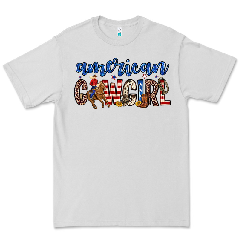 American Cowgirl Premium Tee by Zillion Design Studio | Teevron