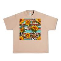 Burro serape leopard seamless pattern Urban Heavy Tee - BundleAndBundleShop