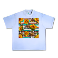 Grape Ice serape leopard seamless pattern Urban Heavy Tee - BundleAndBundleShop