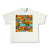 Pistachio serape leopard seamless pattern Urban Heavy Tee - BundleAndBundleShop