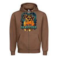 Chestnut life is better by the campfire Zipper Hoodie - NancyCooperArtShop