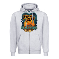 Heather Grey life is better by the campfire Zipper Hoodie - NancyCooperArtShop