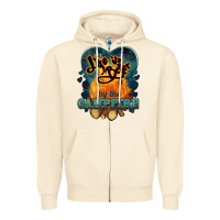 Sandshell life is better by the campfire Zipper Hoodie - NancyCooperArtShop