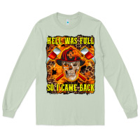 Matcha Western Hell Was Full So I Came Back Long Sleeve Tee - LillyAllenDesigns