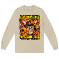 Mushroom Western Hell Was Full So I Came Back Long Sleeve Tee - LillyAllenDesigns
