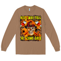 Toasted Coconut Western Hell Was Full So I Came Back Long Sleeve Tee - LillyAllenDesigns