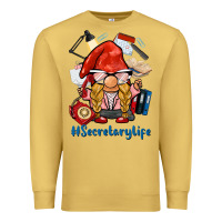 Antique Gold secretary life gnome Premium Sweatshirt - BarkalooDesign