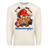 Sandshell secretary life gnome Premium Sweatshirt - BarkalooDesign