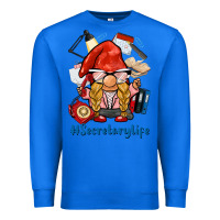 True Royal secretary life gnome Premium Sweatshirt - BarkalooDesign