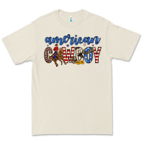 Bone American cowboy Premium Tee - Zillion Design Studio