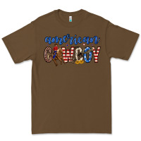 Cacao American cowboy Premium Tee - Zillion Design Studio