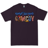 Plum American cowboy Premium Tee - Zillion Design Studio