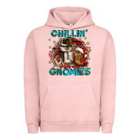 Pigment Salmon chillin with my gnomies Urban Hoodie - CowGirlArtShop