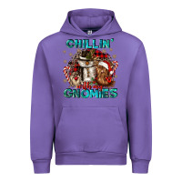 Tulip chillin with my gnomies Urban Hoodie - CowGirlArtShop