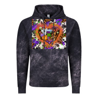 Cloud Black halloween heart Vintage Hoodie - AdoDesignShop