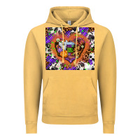 Vintage Mustard halloween heart Vintage Hoodie - AdoDesignShop